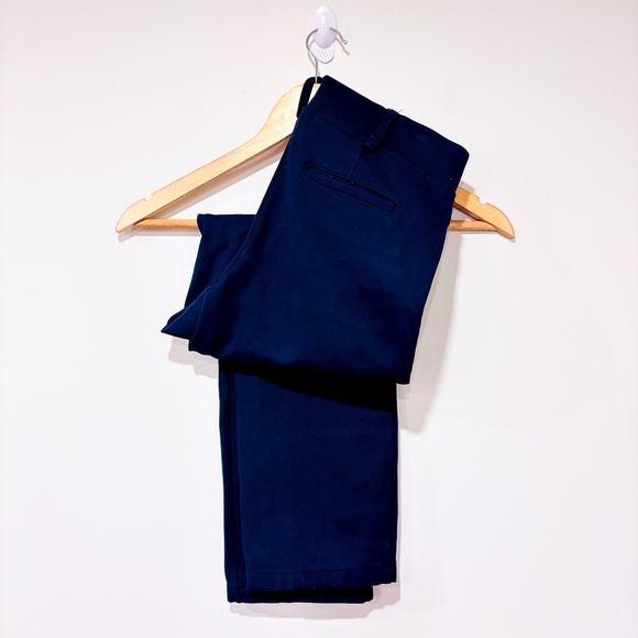 GRENIER Navy stretch pants with rhinestones - Picture 9 of 10